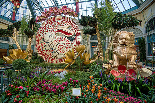 This image is used for Bellagio Conservatory & Botanical Gardens link button